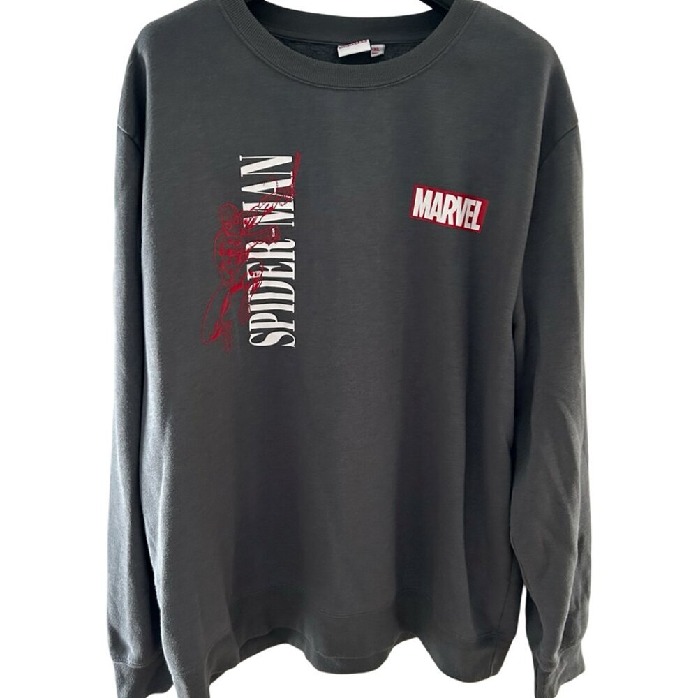 Marvel Spider-Man Medium Sweatshirt Crewneck Long Sleeve: Size XL